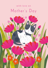Load image into Gallery viewer, Pretty Cats Mother's Day Card