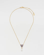 Load image into Gallery viewer, Jasmine Moon Butterfly Pearl Necklace