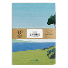 Load image into Gallery viewer, Cycling by the Sea A6 Lined Notebook