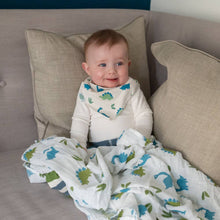 Load image into Gallery viewer, Dino print bib