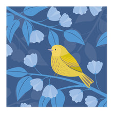 Load image into Gallery viewer, Blank Greetings Card | Yellow Bird Art Card