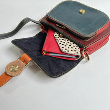 Load image into Gallery viewer, Agnes Tan Gold Leopard Upcycled Leather Handbag