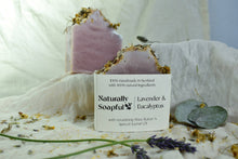 Load image into Gallery viewer, Lavender & Eucalyptus Handmade Soap Bar