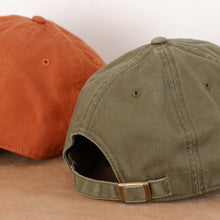 Load image into Gallery viewer, Bakery Tourist - Cotton Baseball Cap - Olive