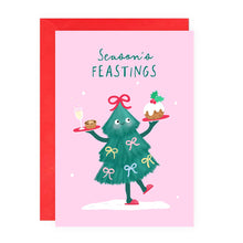 Load image into Gallery viewer, Cute Tree Christmas Card