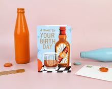 Load image into Gallery viewer, Whiskey Birthday Card