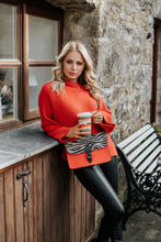 Load image into Gallery viewer, Blanche Mint Leopard Upcycled Leather Handbag