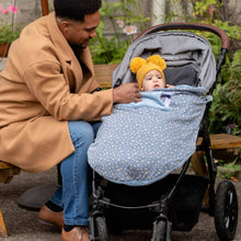 Load image into Gallery viewer, Baby Travel Blanket - Midnight Stars