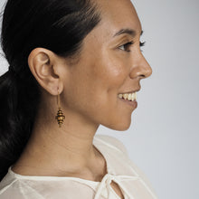 Load image into Gallery viewer, Consta - Hematite stack earrings