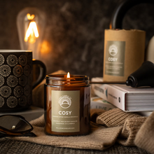 Load image into Gallery viewer, Cosy - 180g wrapped - Fellside Candle Co