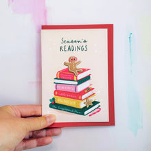 Load image into Gallery viewer, Bookish Christmas Card