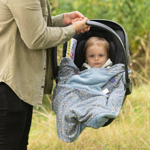 Load image into Gallery viewer, Baby Travel Blanket - Midnight Stars