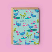 Load image into Gallery viewer, Just a Note Bird | Blank Card | Note Card