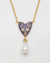 Load image into Gallery viewer, Jasmine Moon Butterfly Pearl Necklace