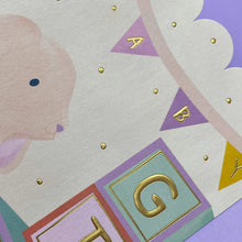 Load image into Gallery viewer, Baby Girl Bunny card