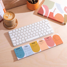 Load image into Gallery viewer, Keyboard Weekly Planner Pad | Nature Arches
