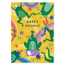 Load image into Gallery viewer, Frogs Children's Generic Birthday Card | Frog Birthday Card