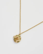 Load image into Gallery viewer, Fox & Acorn Oval Chain Locket Necklace
