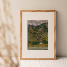Load image into Gallery viewer, Glencoe In Late Summer, Scottish Highlands - A4 Art Print