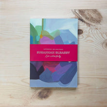 Load image into Gallery viewer, Periwinkle abstract art notebook | Softcover notebooks