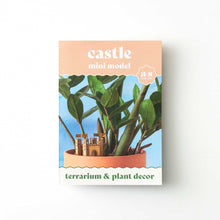 Load image into Gallery viewer, Brass Mini Model Castle Crafting Kit