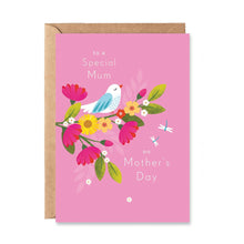 Load image into Gallery viewer, Special Mum Bird & Flowers Mother's Day