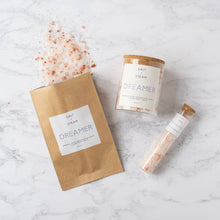 Load image into Gallery viewer, Dreamer - Rose Geranium & Cedar Bath Salts 432g Jar