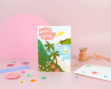 Load image into Gallery viewer, Birthday Beach Card