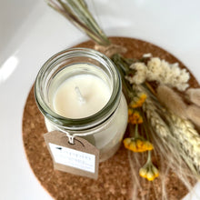Load image into Gallery viewer, White Sage &amp; Cypress - Pippin 200ml milk bottle candle with cork lid
