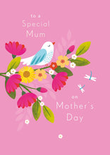 Load image into Gallery viewer, Special Mum Bird & Flowers Mother's Day