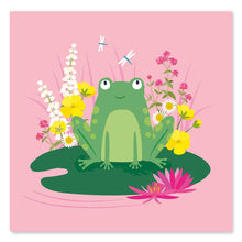 Load image into Gallery viewer, Blank Greetings Card | Art Card Cute Frog