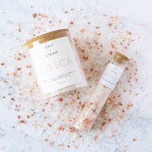 Load image into Gallery viewer, Fresca - Lemon & Peppermint Bath Salts 80g Test Tube