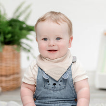 Load image into Gallery viewer, Neckerchew Teething Dribble Bib - Leopard Spot