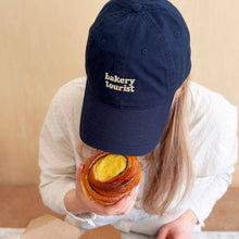 Load image into Gallery viewer, Bakery Tourist - Cotton Baseball Cap - Navy Blue