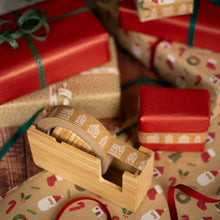 Load image into Gallery viewer, Gingerbread Houses 24mm wide paper tape