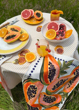 Load image into Gallery viewer, Papaya tea towel