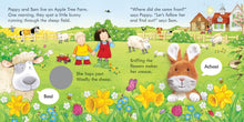 Load image into Gallery viewer, Poppy and Sam and the Bunny (finger puppet board book)