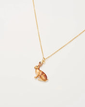Load image into Gallery viewer, Enamel Rabbit Necklace