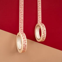 Load image into Gallery viewer, Red Santa 24mm wide paper tape