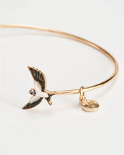 Load image into Gallery viewer, Enamel Swallow Bangle