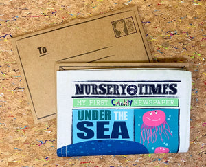Under The Sea Crinkly Newspaper