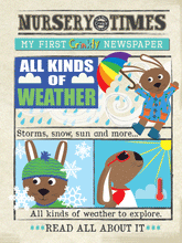 Load image into Gallery viewer, All Kinds of Weather Crinkly Newspaper