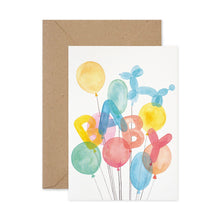 Load image into Gallery viewer, Baby Balloons Card