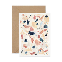 Load image into Gallery viewer, Terrazzo Birthday Card
