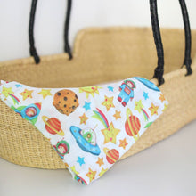 Load image into Gallery viewer, Space Muslin Swaddle Blanket