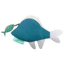 Load image into Gallery viewer, Little Arc Fish Shaped Coin Pouch