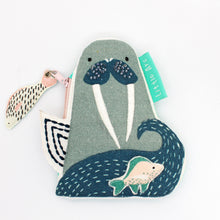 Load image into Gallery viewer, Little Arc Walrus Shaped Coin Pouch
