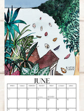 Load image into Gallery viewer, Katie Cardew illustrated 2022 calendar