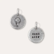 Load image into Gallery viewer, Four Leaf Clover charm - 'Good Luck'