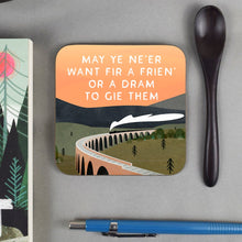 Load image into Gallery viewer, Gift box of four Scottish Landscape coasters